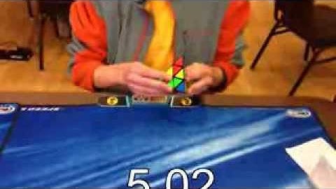 Pyraminx [Former] VA State Record - 5.53 - Slow n Steady 2013