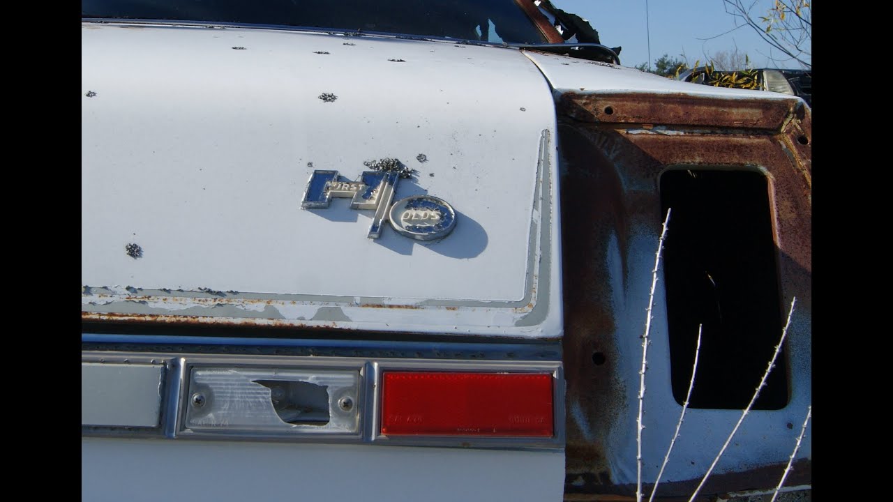 Muscle Car Junkyard Part 8: Hurst/Olds in the junkyard - YouTube