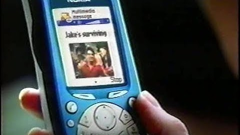 Nokia 3650 Phone 2000s Commerical (2003)