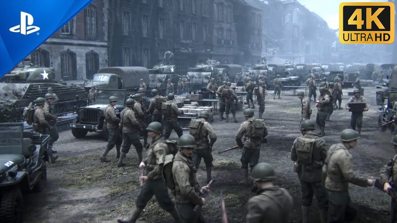 CALL OF DUTY WW2 (Full Game) PS5 4K 60fps 