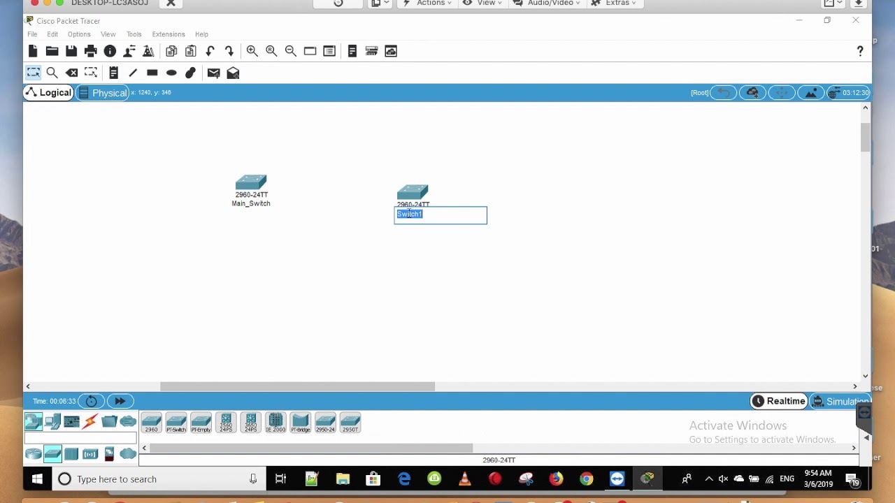 How to connect Switch to Switch in Cisco Packet Tracer - Packet Tracer ...