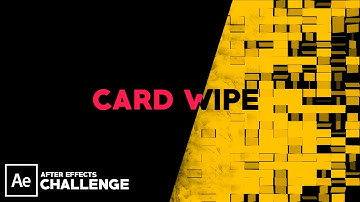 Adobe After Effects CC   Card Wipe Challenge Tutorial