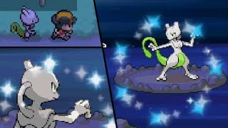 Live! Shiny Mewtwo in Pokémon SoulSilver after 276 SRs!