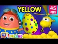 Learn yellow colour with johny johny yes papa  more chuchu tv funzone nursery rhymes for kids