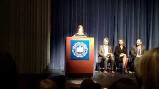 Alumna Hillary Busis '06 Tells Students to "Fail Up" at Cum Laude Ceremony
