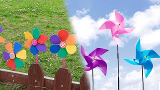 바람개비 만들기 방법ㅣHow to make a pinwheel DIY (ENG SUB)