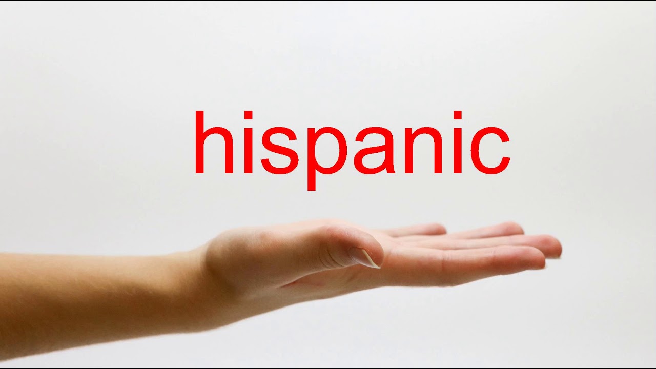 How To Pronounce Hispanic American English Youtube