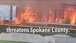 Gov. Ferguson heads to Spokane as Old Trails Fire grows