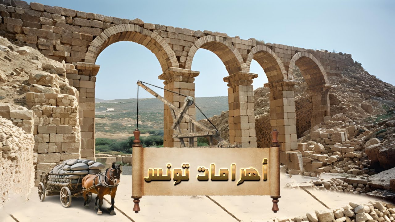 أهرامات تونس الحنايا جسور مائية عجيبة معجزة هندسية قرطاجية و سر رمز زهرة الزئبق