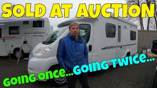 Our MOTORHOME goes to AUCTION  a day in the trade...