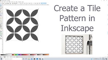 How To Create a Tile Pattern in Inkscape / Create a Pattern for a Stencil