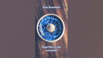 Eras Tour Bracelets! #taylorswift #bracelet #erastour #eras #clayjewelry #diy #seedbeads #preppy