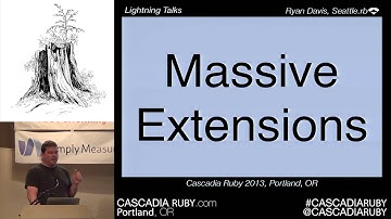 Cascadia Ruby 2013 Lightning Talk Rex by Ryan Davis