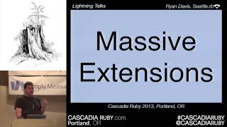 Cascadia Ruby 2013 Lightning Talk Rex by Ryan Davis Wealth