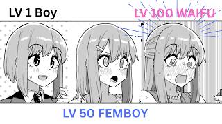Boy To Femboy To Waifu Comic Dub