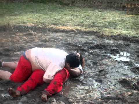 Fat Mud Wrestling 11