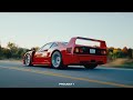 An analog escape  the ferrari f40 that gets driven 4k  documentary