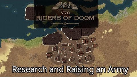 Songs of Syx v70 - Tutorial Ep2 - Research and Raising an Army