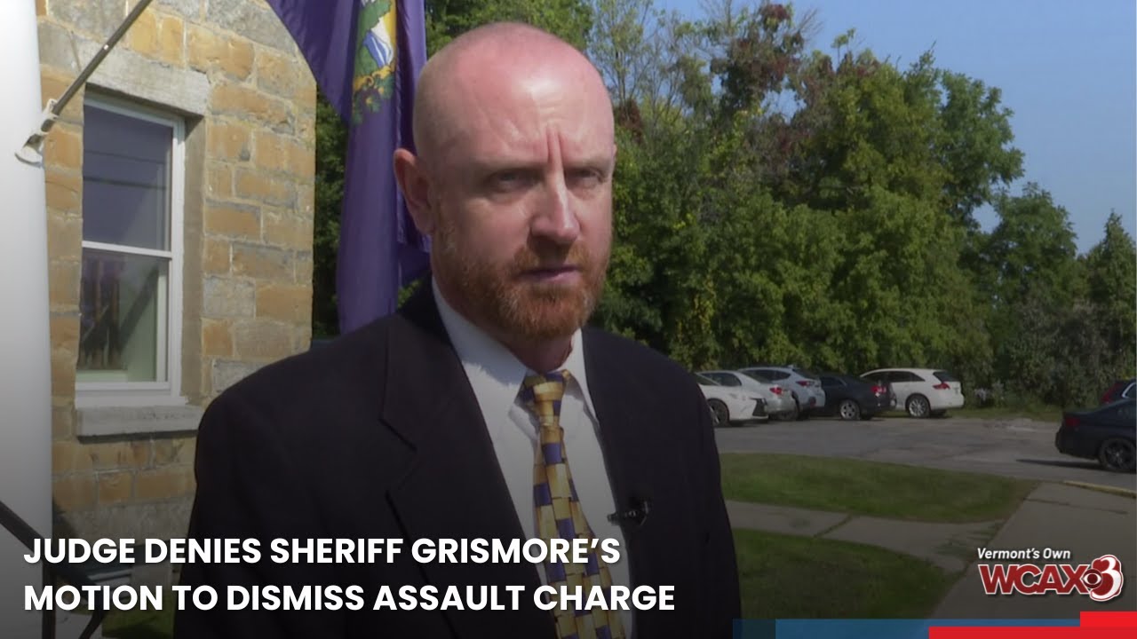 Judge denies Sheriff Grismore’s motion to dismiss assault charge - YouTube