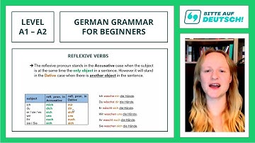 Lesson 10: Reflexive Verbs - Learn German Grammar for Beginners (A1 / A2)