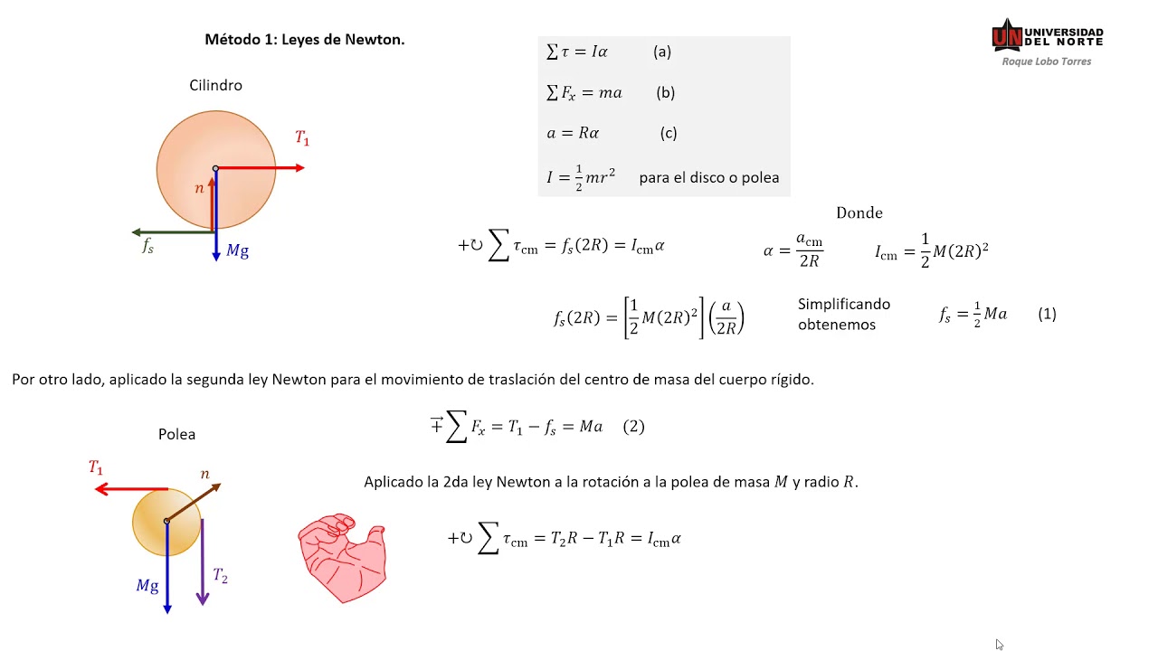 Conservacion del movimiento lineal