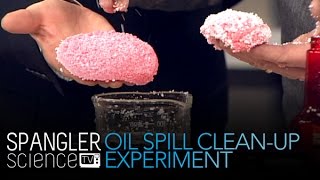 Oil Spill Clean-up Experiment - Cool Science Experiment