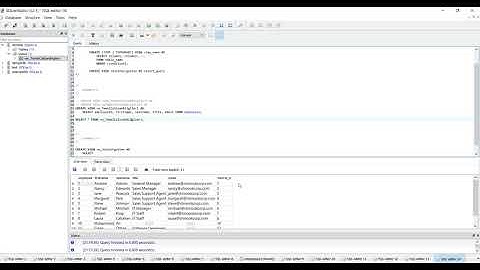 SQLite Veritabanı : View Oluşturmak