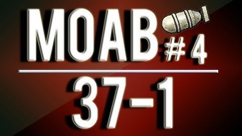 MW3: MOAB #4 Color Blind Assist = KING!