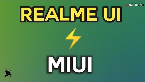 REALME UI ⚡️ MIUI | Comparison | Malayalam | Andropix