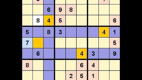 How to Solve Guardian Sudoku Expert 4483 July 27, 2019
