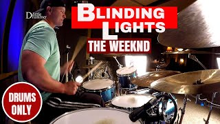 The Weeknd - Blinding Lights - Isolated Drums Only (w/ Click Intro & High Quality Audio 🎧)