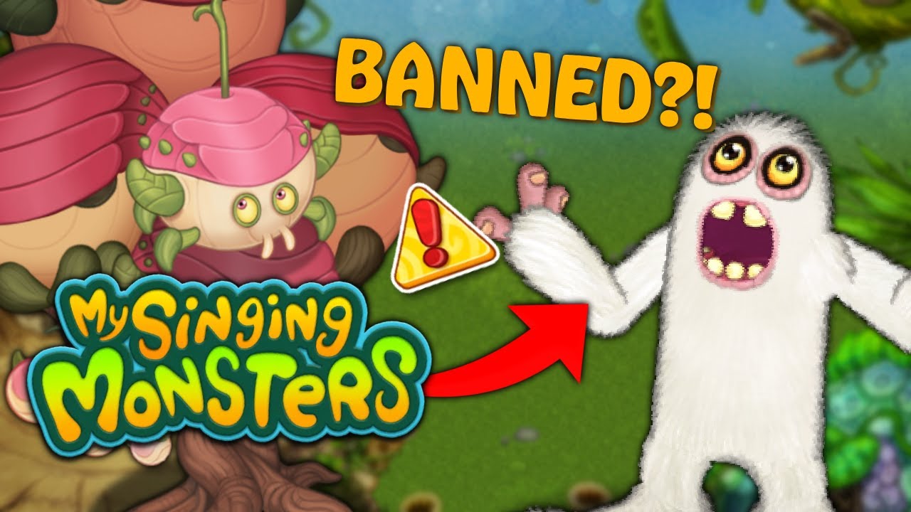 10 вещей, из-за которых вас могут забанить в MY SINGING MONSTERS!