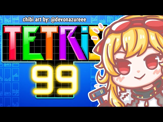 【TETRIS 99】some colorful blocks【Kaela Kovalskia / hololive ID】のサムネイル