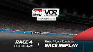 Full Race Replay || VOR IndyCar DW12 - Race 4 || Texas Motor Speedway (4/2/24)