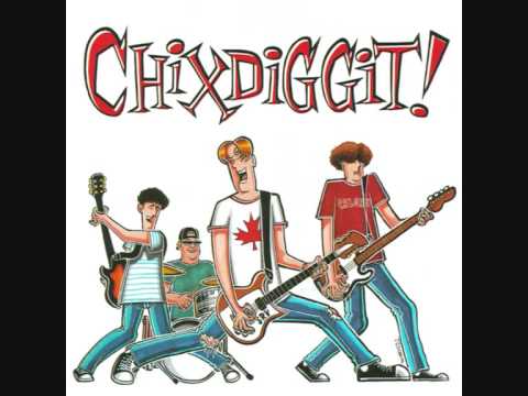 Punk music video thumbnail preview for Chixdiggit! - Paints Her Toenails