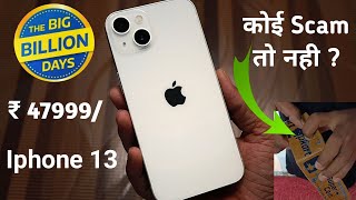 Iphone 13 Unboxing  Flipkart Big Billion Day Sale Unit  Fake Or Fraud  A15 Bionic 