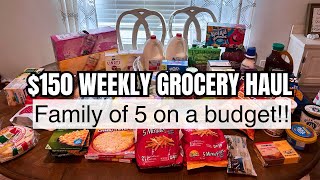 $150 Weekly Grocery Haul | And an Update!