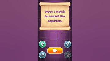 Matches Puzzle Level 334 | #shorts  #gameplay #puzzle #puzzlegame