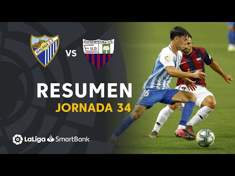 Malaga Extremadura UD Goals And Highlights