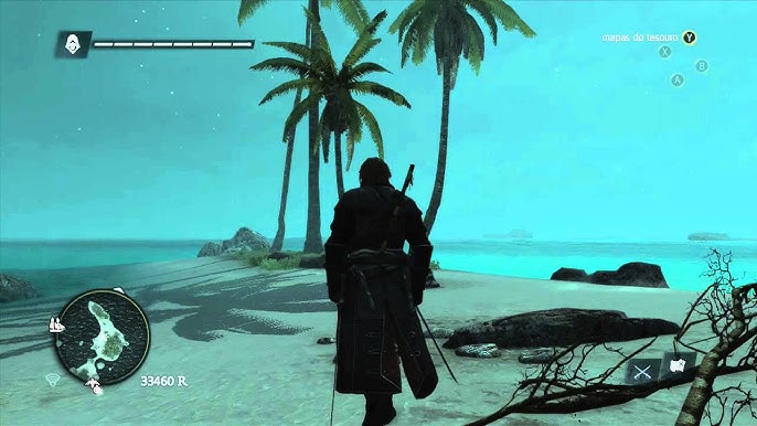 Assassin's Creed 4 Black Flag Localização do Tesouro Cape Bonavista 179,593  