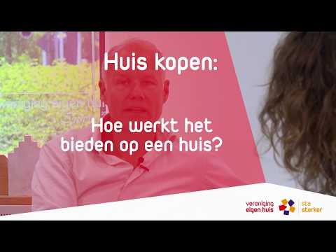 Huis kopen: hoe werkt het bieden op een huis?