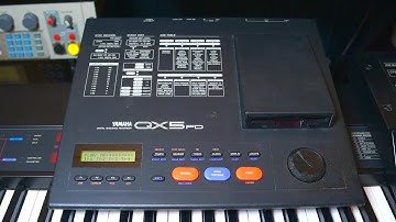 Yamaha QX5-FD from 1988 | The last QX sequencer