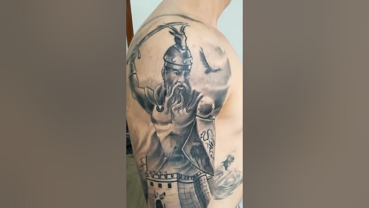 Gjergj kastrioti skenderbeu tattoo YouTube