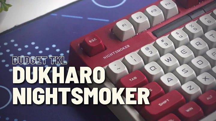 Budget TKL Keyboard | Dukharo Nightsmoker TKL Overview and Sound Test