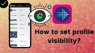 How to set profile visibility on SEEK Jobs? screenshot 5