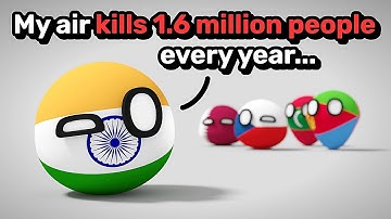 COUNTRIES COMPARE BAD STATS 2 | Countryballs Animation
