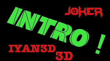 [Iyan3D] Font Test [INTRO]