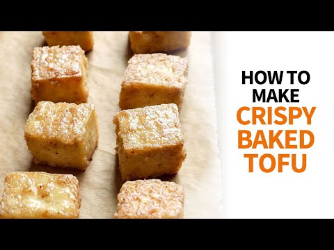 Baked Tofu | How To Bake Tofu In The Oven With Crispy Results!