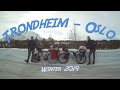 Fahrradtour von Trondheim nach Oslo | Norwegen im Winter 2019