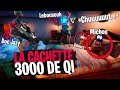 Il utilise une cachette 3000 de qi prop hunt avec la team crouton sur fortnite cratif 